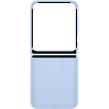 Samsung Galaxy Z Flip6 Silikone Cover med Ring EF-PF741TLEGWW - Blå
