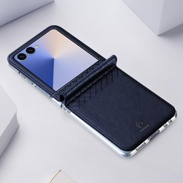 Samsung Galaxy Z Flip7 Dux Ducis Bril Flip Cover - Blå