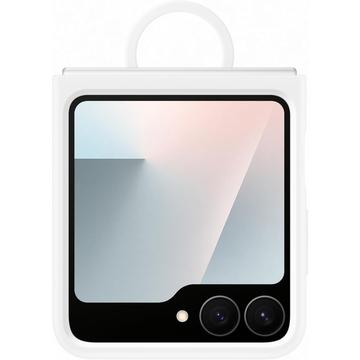 Samsung Galaxy Z Flip7 FE Silikone Cover med Ring EF-PF741TWEGWW - Hvid