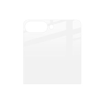 Samsung Galaxy Z Flip7 Full Cover Ydre Hærdet Glas - Gennemsigtig