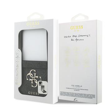Samsung Galaxy Z Flip7 Guess 4G Big Metal Logo Hybrid Cover - Sort