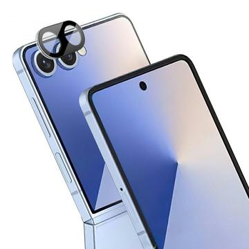 Samsung Galaxy Z Flip7/Z Flip8 Imak 2-i-1 HD Kamera Linse Hærdet Glas - Sort