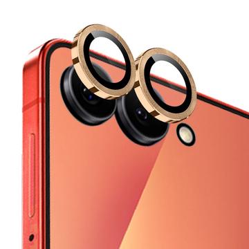 Samsung Galaxy Z Flip7 Northjo kameralinsebeskyttelsessæt - guld