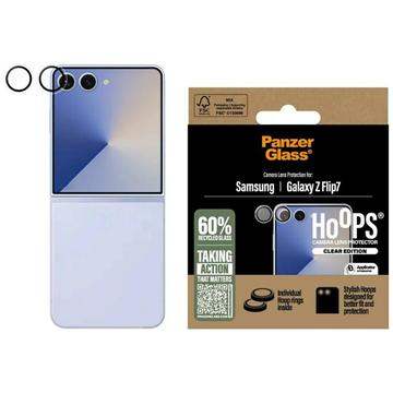 Samsung Galaxy Z Flip7 PanzerGlass Hoops Kameralinsebeskytter - Gennemsigtig