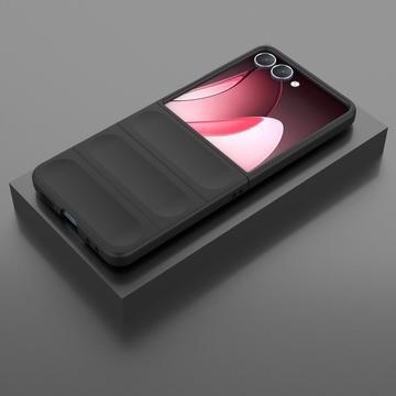 Samsung Galaxy Z Flip7 Rugged TPU Cover - Sort