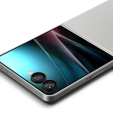 Samsung Galaxy Z Flip7 Spigen Glas.tR Ez Fit Optik Pro Kamera Linse Hærdet Glas - 2 Stk - Sort