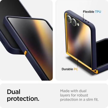 Samsung Galaxy Z Flip7 Spigen Nano Pop MagFit Cover - Blåbær marineblå