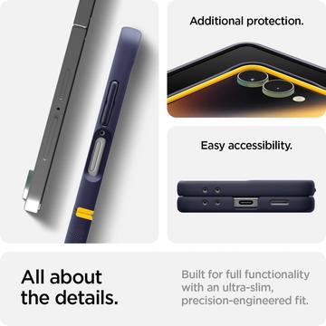 Samsung Galaxy Z Flip7 Spigen Nano Pop MagFit Cover - Blåbær marineblå