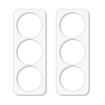 Samsung Galaxy Z Fold Special Kamera Linse Hærdet Glas Beskytter - 2 Stk.