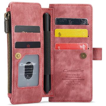 Samsung Galaxy Z Fold6 Caseme C30 Multifunktionel Pung - Rød