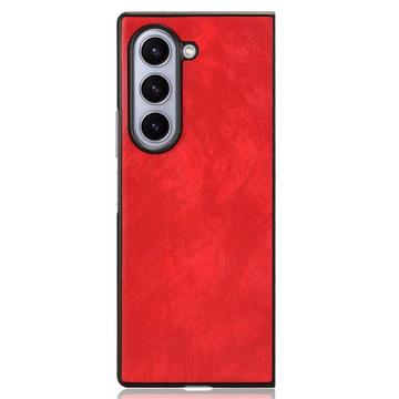 Samsung Galaxy Z Fold6 Belagt Plastikcover - Rød