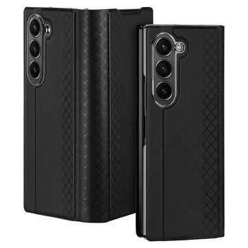 Samsung Galaxy Z Fold6 Dux Ducis Bril Flip Cover - Sort