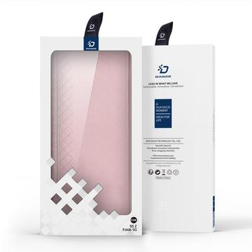 Samsung Galaxy Z Fold6 Dux Ducis Bril Flip Cover - Pink
