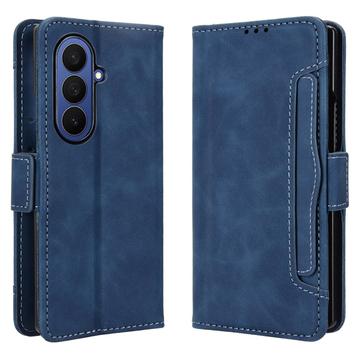 Samsung Galaxy Z Fold7 Kortholder Pung Etui - Blå