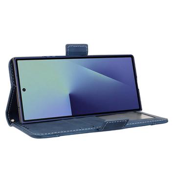 Samsung Galaxy Z Fold7 Kortholder Pung Etui - Blå