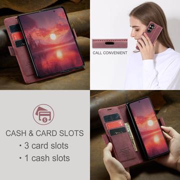 Samsung Galaxy Z Fold7 Caseme 013 Series Pung - Vinrød