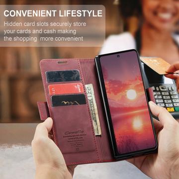 Samsung Galaxy Z Fold7 Caseme 013 Series Pung - Vinrød
