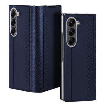 Samsung Galaxy Z Fold7 Dux Ducis Bril Flip Cover - Blå