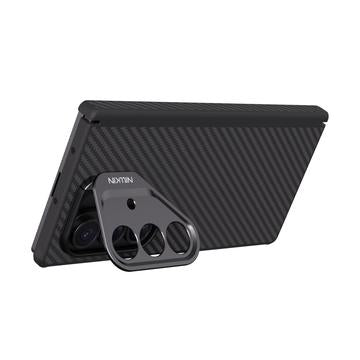 Samsung Galaxy Z Fold7 Nillkin CarboProp Magnetisk Hybrid Cover - Sort