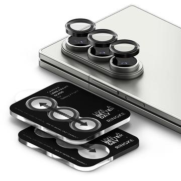 Samsung Galaxy Z Fold7 Ringke Kamera Linse Hærdet Glas Beskytter - 2 Stk. - Sort