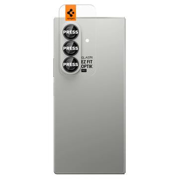 Samsung Galaxy Z Fold7 Spigen Glas.tR Ez Fit Optik Pro Kamera Linse Hærdet Glas - 2 Stk. - Sort