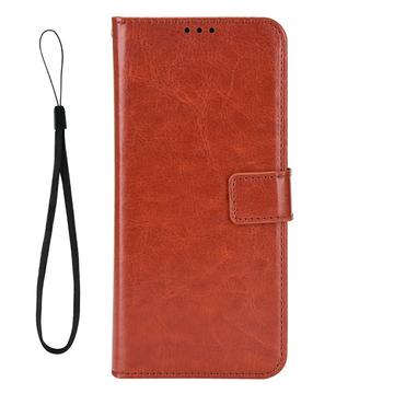 Samsung Galaxy Z Fold7 Pung Etui med Stativ - Brun