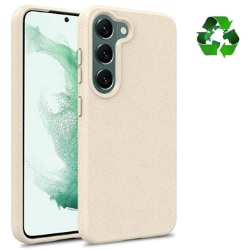 Samsung Galaxy S23 5G Biologisk Nedbrydeligt Cover - Hvid