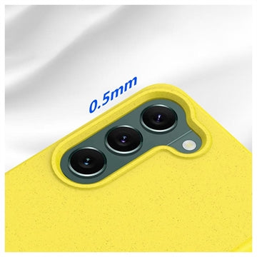 Samsung Galaxy S23 5G Biologisk Nedbrydeligt Cover - Gul