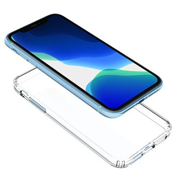 Ridsefast iPhone 11 Hybrid Cover - Gennemsigtig