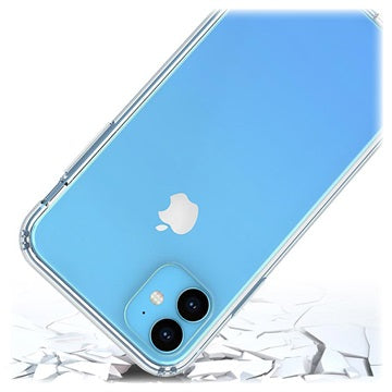 Ridsefast iPhone 11 Hybrid Cover - Gennemsigtig