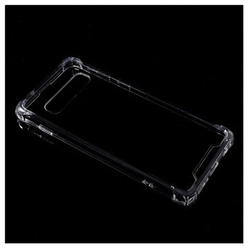 Ridsefast Samsung Galaxy S10+ Hybrid Cover - Gennemsigtig