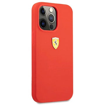 Scuderia Ferrari On Track iPhone 13 Pro Max Silikone Cover - Rød