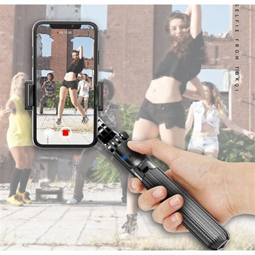 Selfie Stang med Gimbal Stabilisator og Tripod Stativ L08