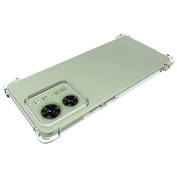 Motorola Edge 40 Stødsikkert TPU Cover - Gennemsigtig