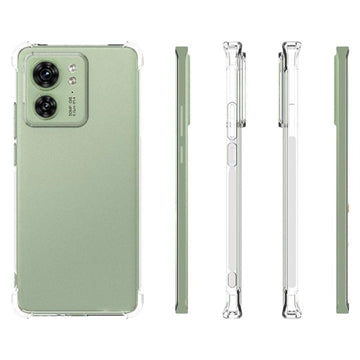 Motorola Edge 40 Stødsikkert TPU Cover - Gennemsigtig