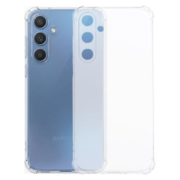 Samsung Galaxy A26 Stødsikkert TPU Cover - Gennemsigtig