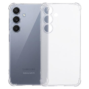 Samsung Galaxy S25 FE Stødtæt TPU Cover - Gennemsigtig