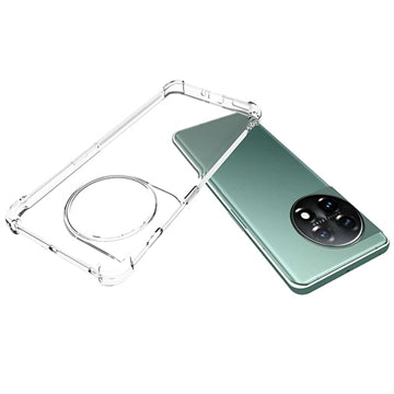 Stødtæt OnePlus 11 TPU Cover - Gennemsigtig