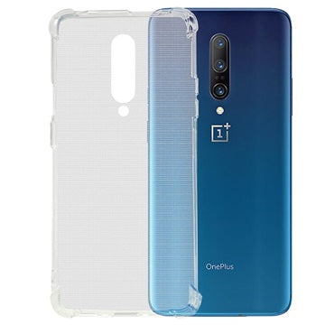 Stødtæt OnePlus 7 Pro TPU Cover - Gennemsigtig