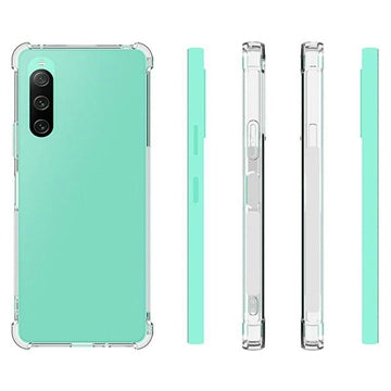Stødtæt Sony Xperia 10 V TPU Cover - Gennemsigtig