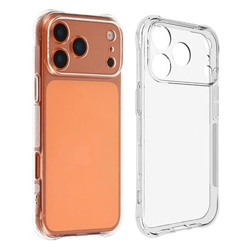 iPhone 17 Pro Stødtæt TPU Cover - Gennemsigtig