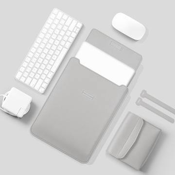Slim Fit 3-i-1 universelt beskyttelseshylster til tablet/laptop - 13" - grå