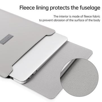 Slim Fit 3-i-1 universelt beskyttelseshylster til tablet/laptop - 13" - grå