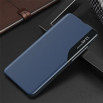 Samsung Galaxy A17 Smart Clear View Flip Cover - Blå