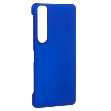 Sony Xperia 1 VI Gummibelagt Plastik Cover - Blå