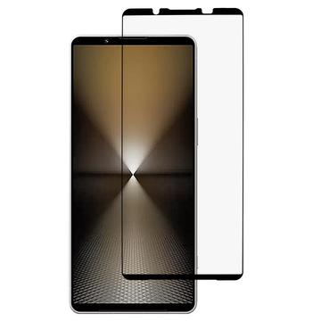 Sony Xperia 1 VII Skærmbeskyttelse Hærdet Glas - Full Fit - 9H - Sort kant