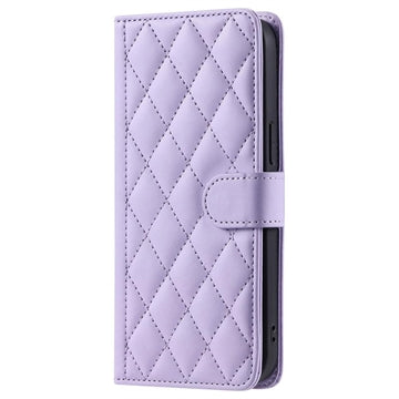 Sony Xperia 1 VII Luksus Vatteret Pung - Lilla
