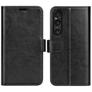 Sony Xperia 1 VII Pung med Magnetisk Lukning - sort