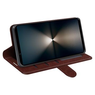 Sony Xperia 1 VII Pung med Magnetisk Lukning - brun