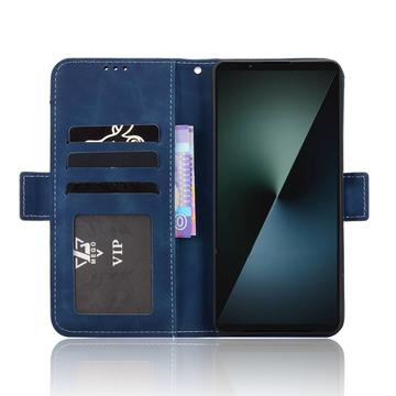Sony Xperia 1 VIII Kortholder Pung Etui - Blå